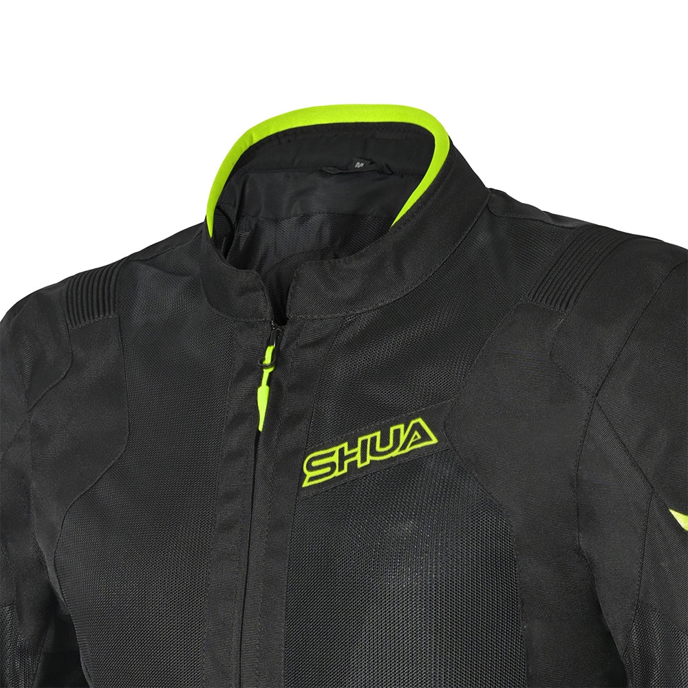 SHUA - Chaqueta Textil Gravity Lite Man Negro/Amarillo