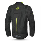 SHUA - Chaqueta Textil Gravity Lite Man Negro/Amarillo - CHAQUETA