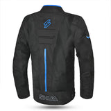 SHUA - Jaqueta Têxtil Gravity Lite Man Preto/Azul/Cinza