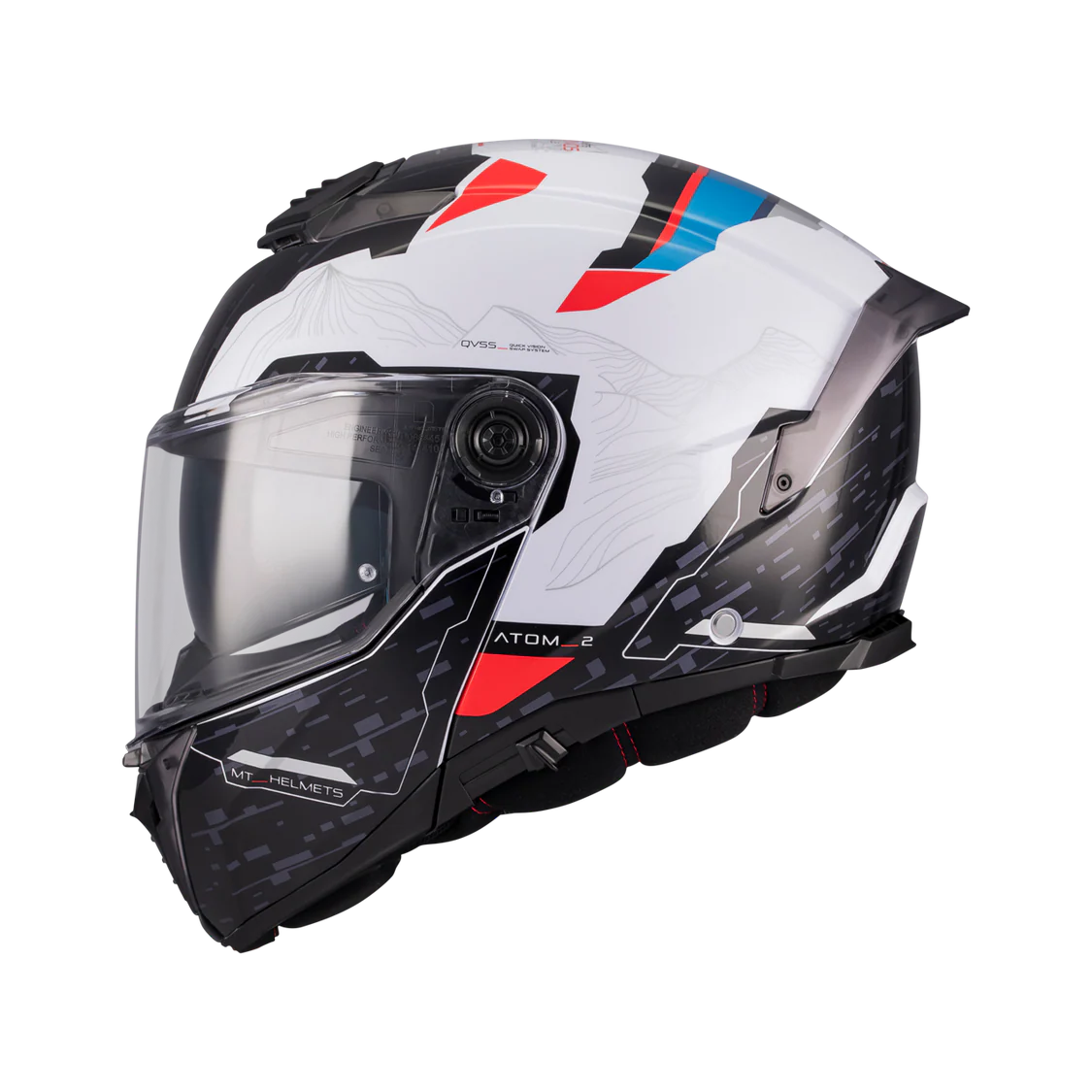 MT CASCO DE MOTO FU404SV ATOM 2 SV HIGHLANDS A7 BRILLO