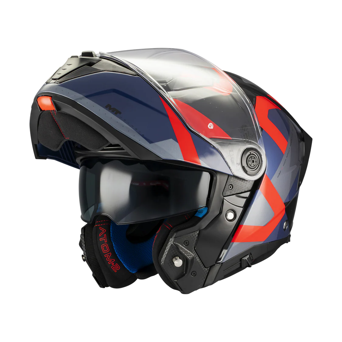 MT CASCO DE MOTO FU404SV ATOM 2 SV DEXTER B15 BRILLO