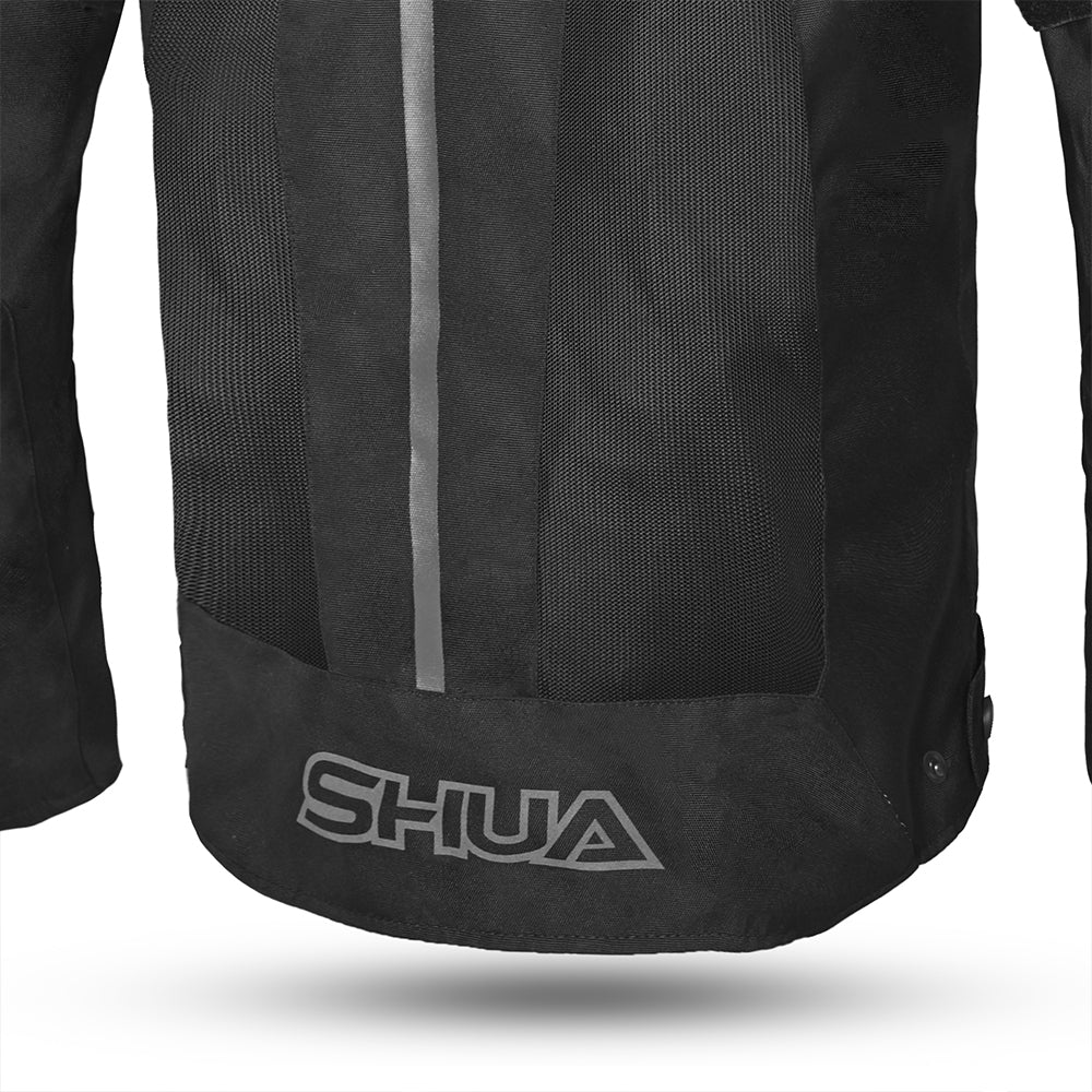 SHUA - Chaqueta Textil Gravity Lite Man Negro/Gris