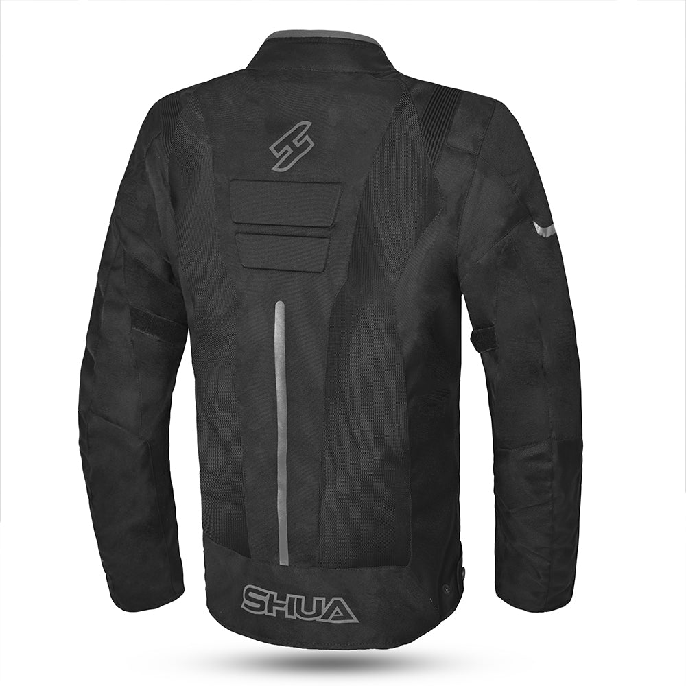 SHUA - Chaqueta Textil Gravity Lite Man Negro/Gris