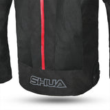 SHUA - Chaqueta Textil Gravity Lite Man Negro/Rojo