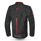 SHUA - Chaqueta Textil Gravity Lite Man Negro/Rojo - CHAQUETA