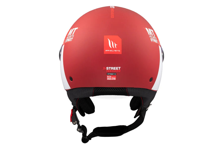 MT STREET S INBOARD C5 Mate Casco Jet Scooter De Estilo Clásico