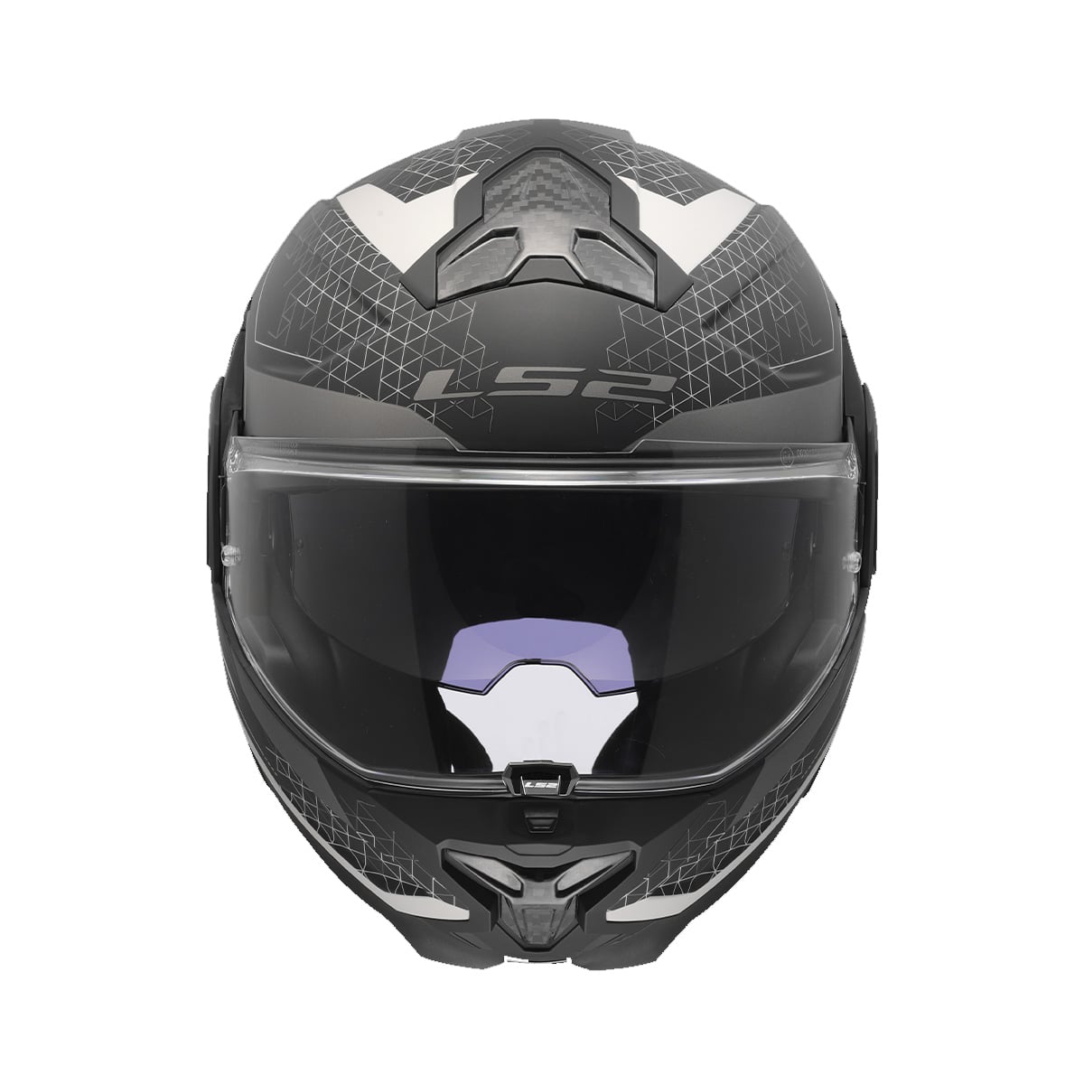 LS2 FF910 ADVANT II ASTRAL CASCO MODULAR MOTOCICLETA GRIS