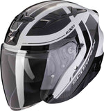 SCORPION EXO 230 PUL Abierto Casco Gris Negro - CASCO