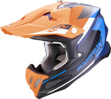 SCORPION VX 22 AIR BETA Enduro Moto Casco Azul Naranja - CASCO