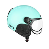 CGM 801A JET EBI MONO Abierto Casco Opaca Azul Claro