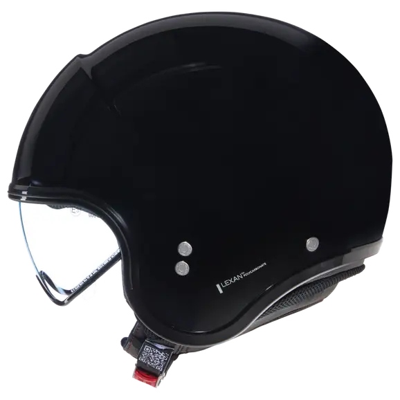 NOLAN N21-06 CLASSICO 301 jet mimi Casco Negro Brillante - CASCO