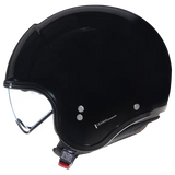 NOLAN N21-06 CLASSICO 301 jet mimi Casco Negro Brillante - CASCO