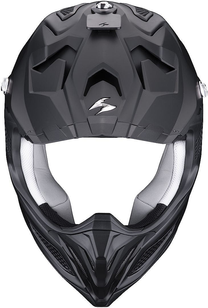 SCORPION VX 22 AIR SOLID Motocross Casco Negro mate - CASCO