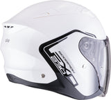 SCORPION EXO-230 CIT-E Abierto Casco Blanco Negro - CASCO