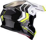 SCORPION VX 16 EVO AIR FUSION Motocross Casco Negro Amarillo - CASCO