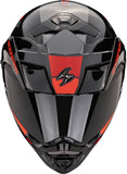 SCORPION ADX 2 GALANE Aventura Moto Casco Plata Negro Rojo - CASCO
