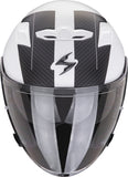 SCORPION EXO 230 QR Abierto Casco Blanco Mate Negro - CASCO