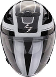 SCORPION EXO 230 PUL Abierto Casco Gris Negro - CASCO
