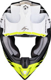 SCORPION VX 16 EVO AIR FUSION Motocross Casco Negro Amarillo - CASCO