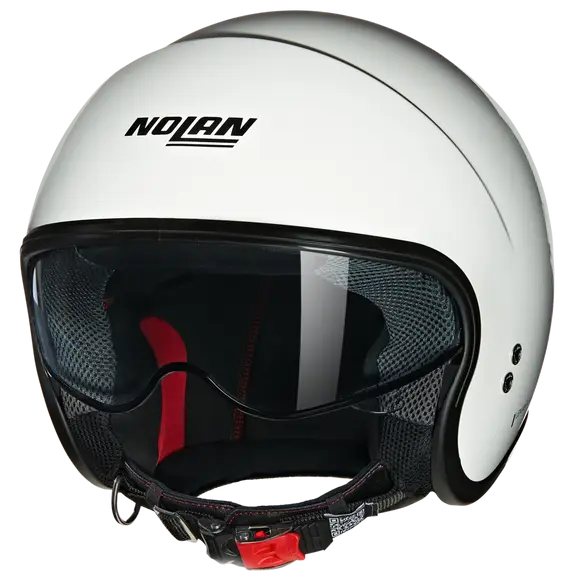 NOLAN N21-06 CLASSICO 305 Cara Abierta Moto Casco Blanco Metalizado - CASCO