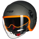 NOLAN N21 VISOR OCIO 349 cara abierta moto casco Naranja piedra - CASCO