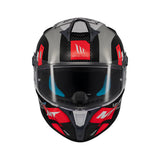MT Targo S Sergio García 2024 B5 Gloss Full Face Sport Motorcycle Helmet