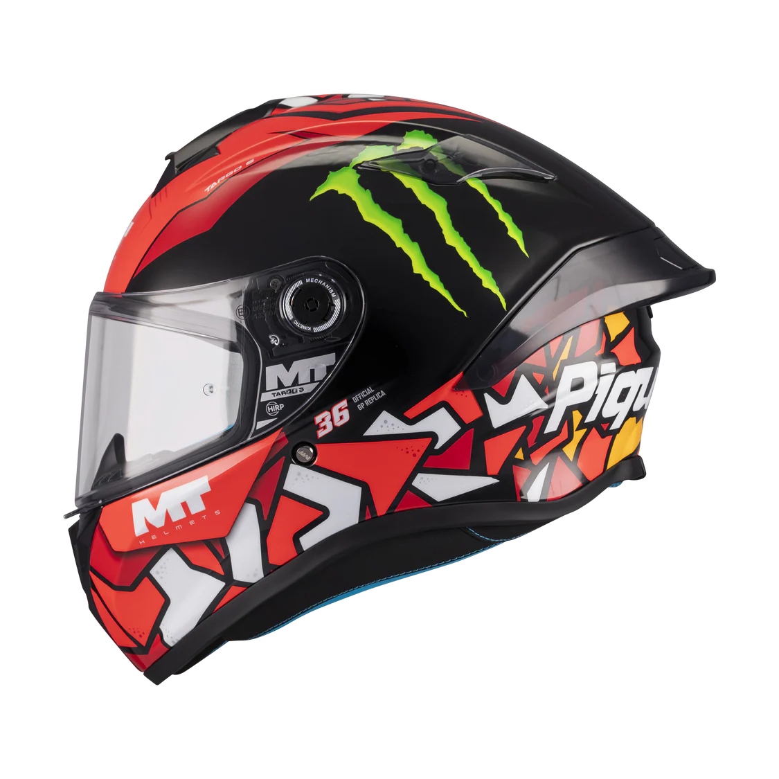 CASCO INTEGRALE PER MOTO MT TARGO S PIQUERAS B5 GLOSS