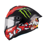 MT TARGO S PIQUERAS B5 GLOSS CASCO INTEGRAL DE MOTO