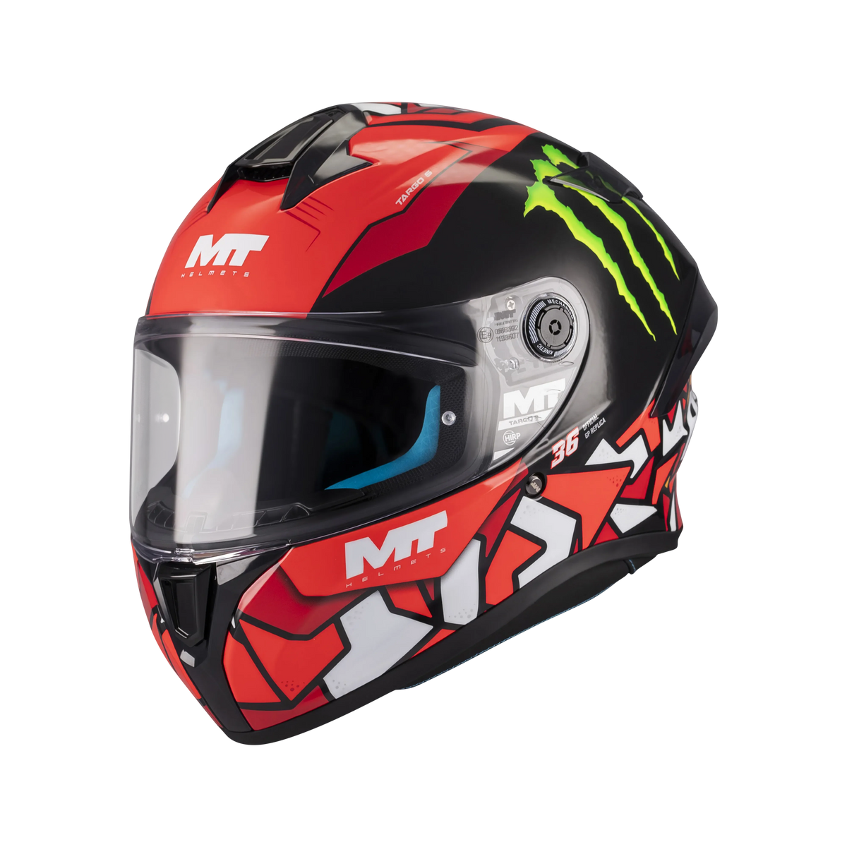 MT TARGO S PIQUERAS B5 GLOSS CASCO INTEGRAL DE MOTO