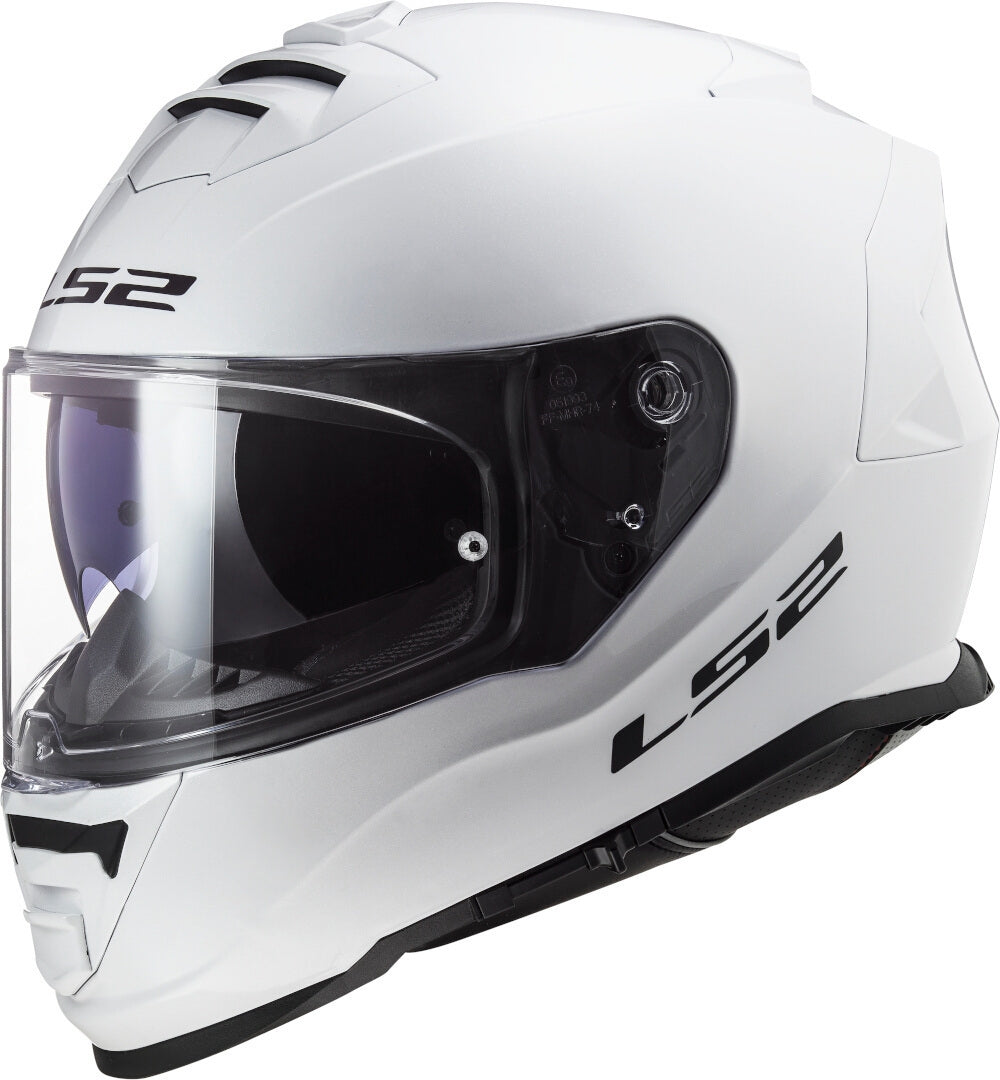 LS2 FF800 STORM SOLID WHITE