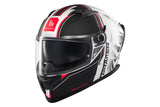 MT Braker SV Charm A1 Casco Integral Deportivo Para Moto Mate