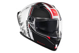 MT Braker SV Charm A1 Casco Integral Deportivo Para Moto Mate