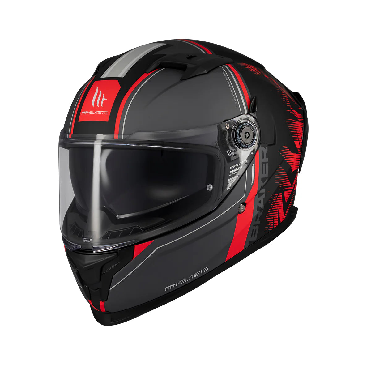 MT Braker SV Charm B5 Casco Integral Para Moto De Turismo Mate