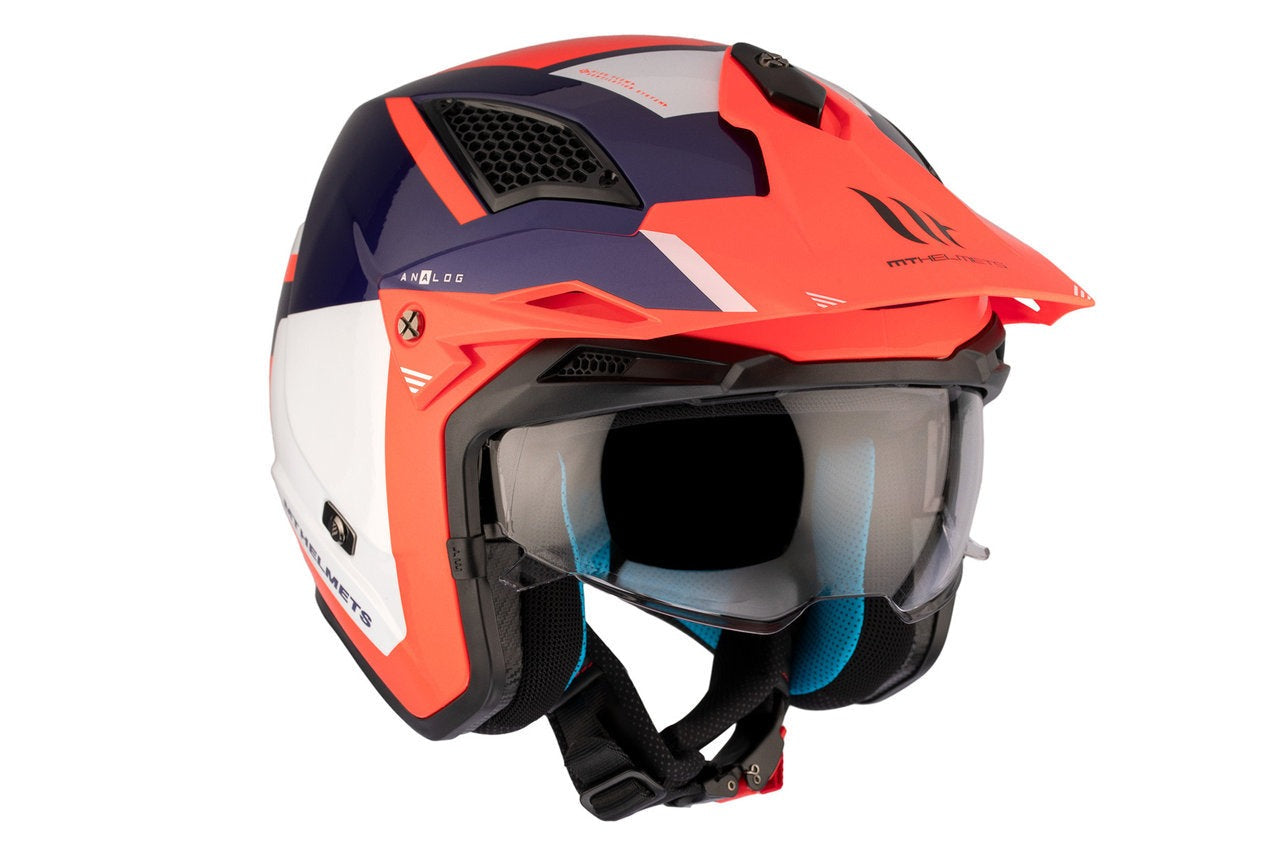 MT District Sv S Analog D5 Casco de motocicleta deportivo dual