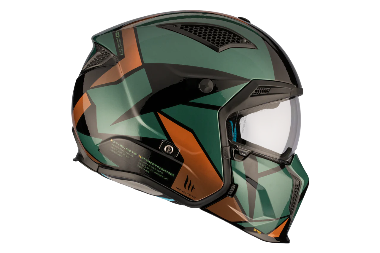 MT Streetfighter S Sv P1r A9 Casco de moto aventura para carretera todo terreno - CASCO