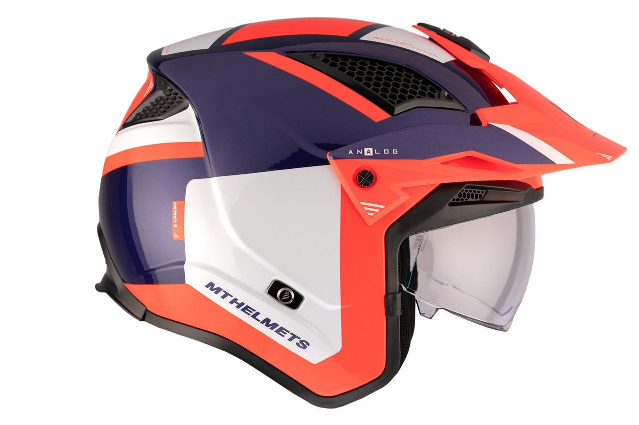 MT District Sv S Analog D5 Casco de motocicleta deportivo dual