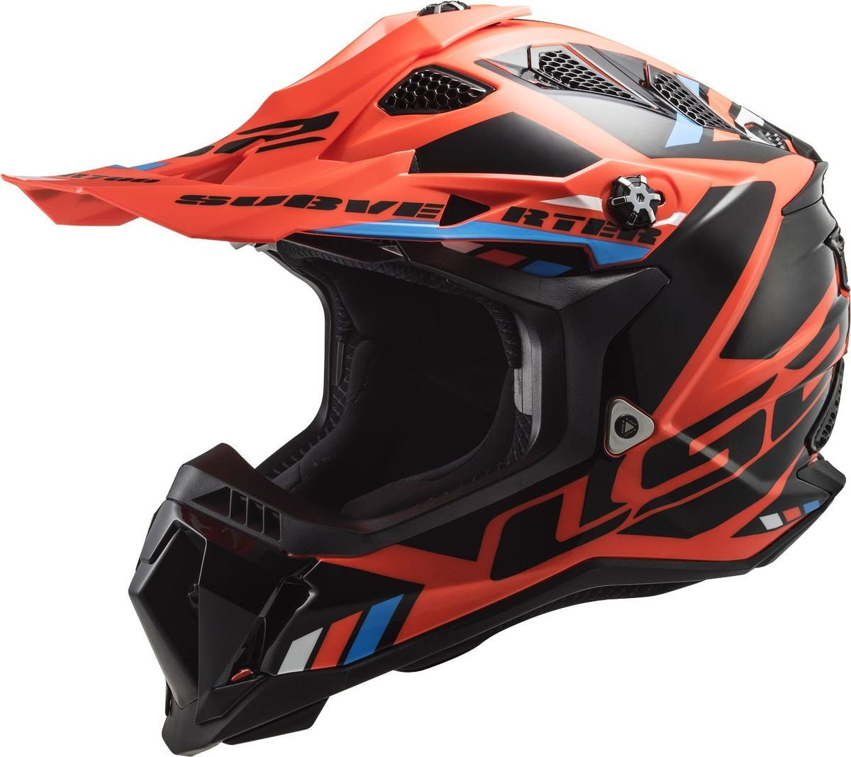 LS2 MX700 SUBVERTER STOMP FLUO ORANGE BLACK-06