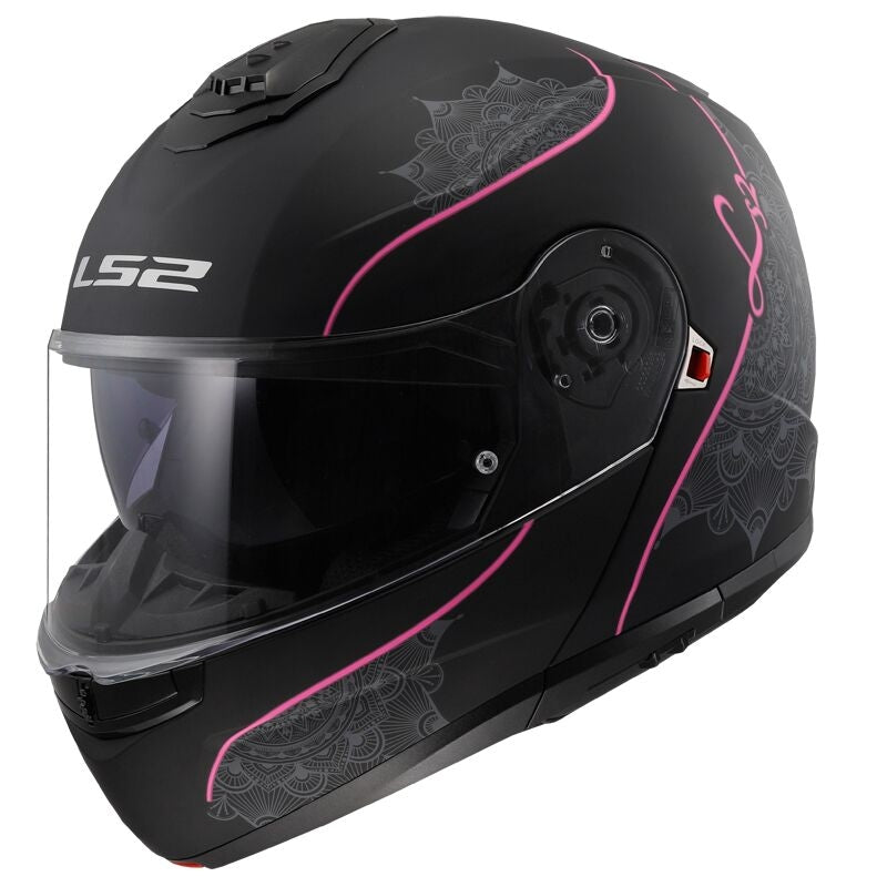 LS2 CASCO FF908 STROBE II LUX M.BLACK PINK-06