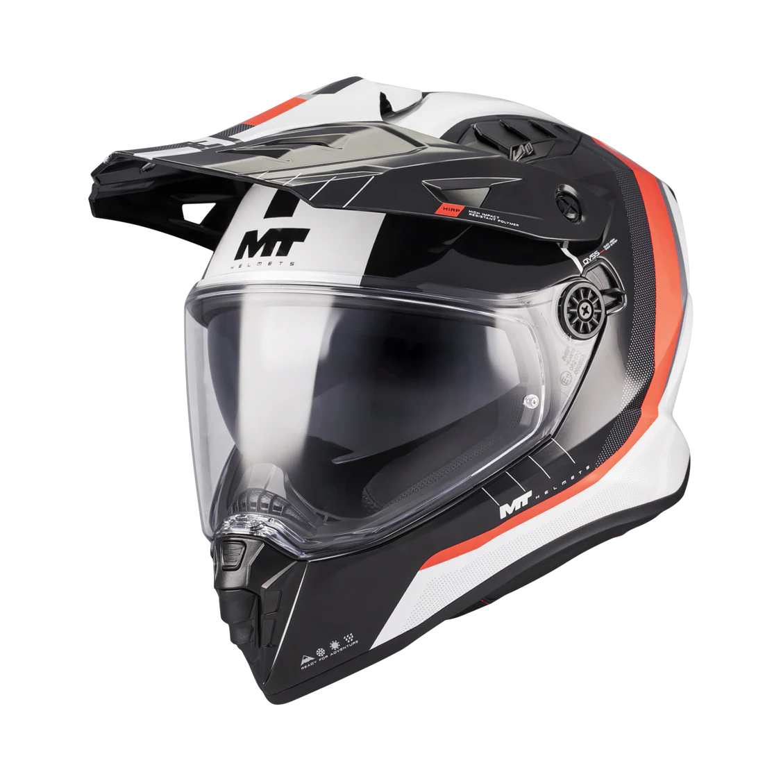 MT CASCO DE MOTO HS218SV TRACK SV NOMAD A15 BRILLO