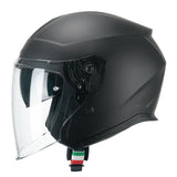 CGM 136A RNA MONO CASCO MOTO INTEGRALES NEGRO MATE