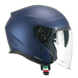 CGM 136A RNA MONO CASCO MOTO INTEGRALES AZUL SATINATO