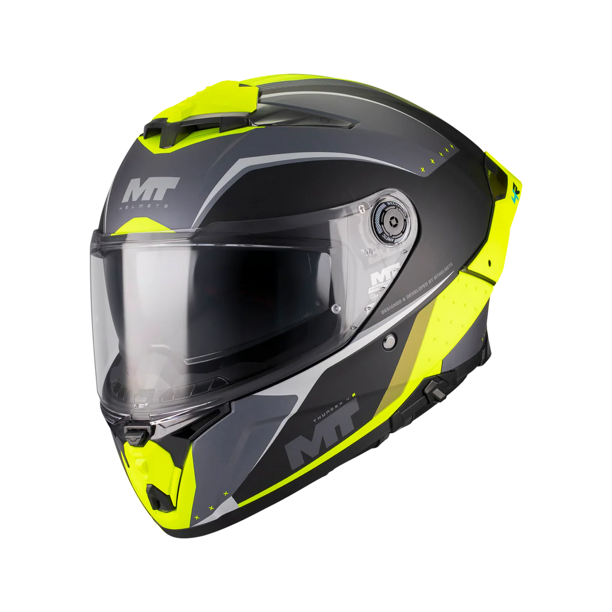 MT Integralhelm FF118 SV Thunder 4 SV Pure A1 Glanzschwarz