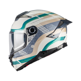 CASCO INTEGRALE DA MOTO MT FF118 SV THUNDER 4 SV PURE A1 NERO LUCIDO