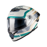 CASCO INTEGRALE DA MOTO MT FF118 SV THUNDER 4 SV PURE A1 NERO LUCIDO