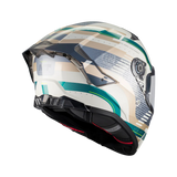 CASCO INTEGRALE DA MOTO MT FF118 SV THUNDER 4 SV PURE A1 NERO LUCIDO