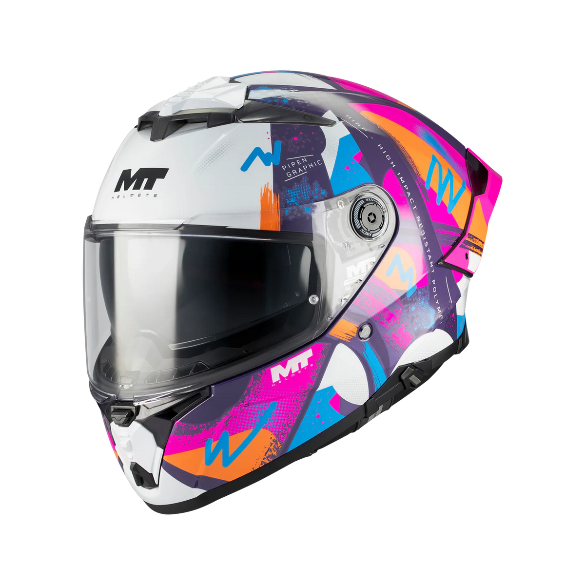 MT Integralhelm FF118 SV Thunder 4 SV Pure A1 Glanzschwarz