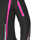 R-TECH - Chaqueta Textil Marshal Lady Negro/Rosa