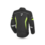 BELA Bradley Chaqueta De Hombre Negro/Amarillo Fluor