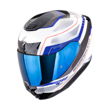 SCORPION EXO-391 LEO CASCO DE MOTO Blanco-Azul