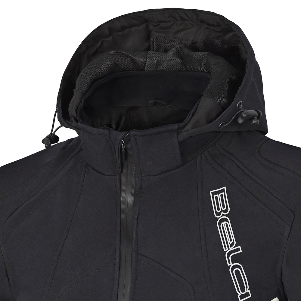 BELA - BREEZE SOFTSHELL Negro/Azul